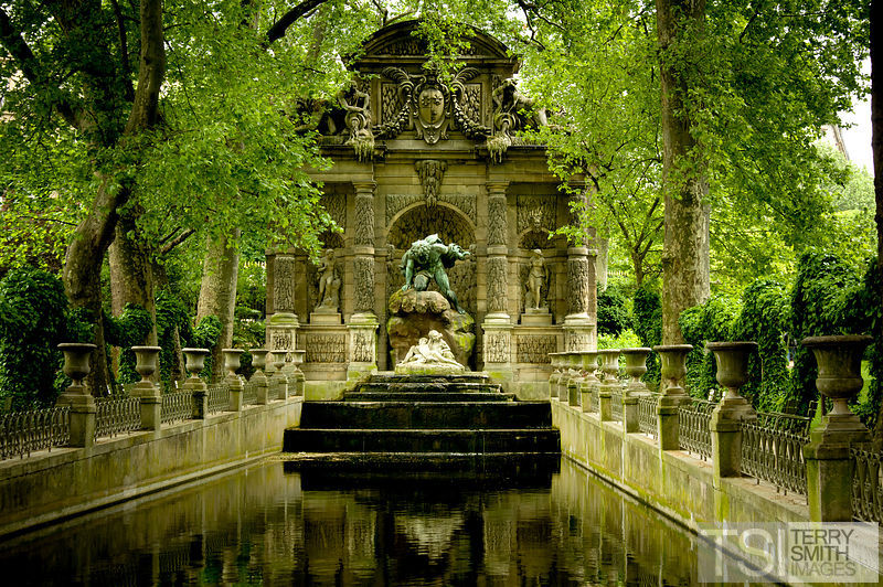 Medici Fountain or Fontaine de Medicis, Jardin du Luxembourg, Paris, France