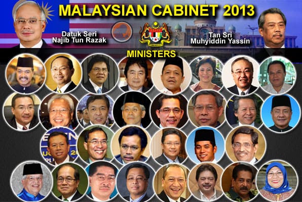 menteri kabinet 2013