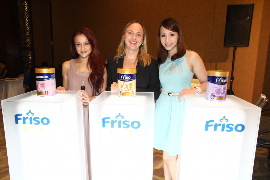 Official launch of new pack of Friso Gold with the newsly improved formula, fully imported from Holland