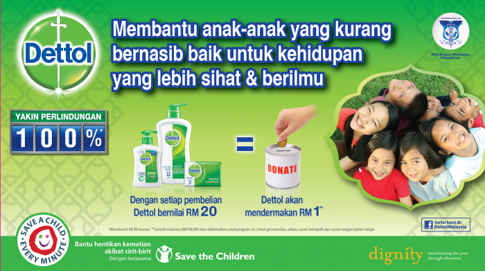 Dettol Protecting The Future Campaign Visual
