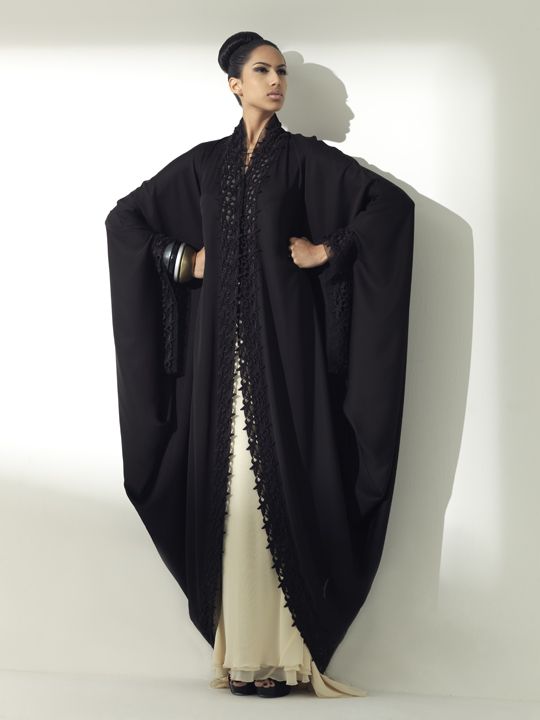 Arabic Black Abaya Designs By Arabesque