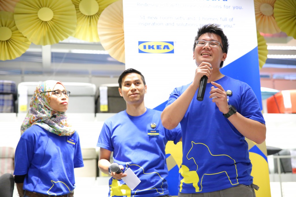 The Improved IKEA Damansara 03 - The Project Team responsible for the refurbisment of the store (L-R Srihawa Samsuri; Rudy Ariff; Jason Chong)