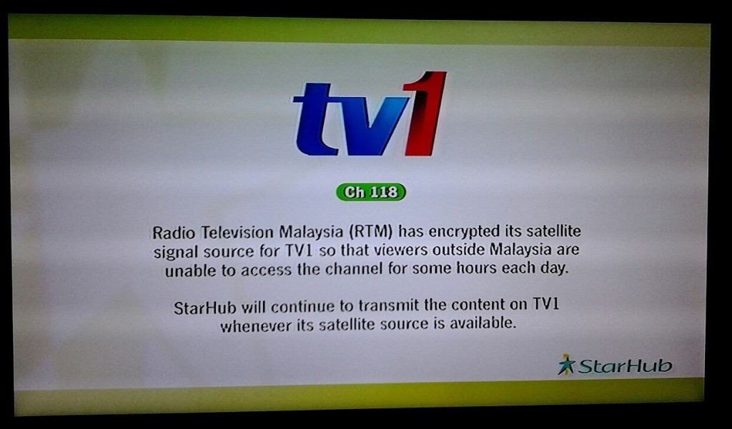 Tv1 schedule rtm TV Channels