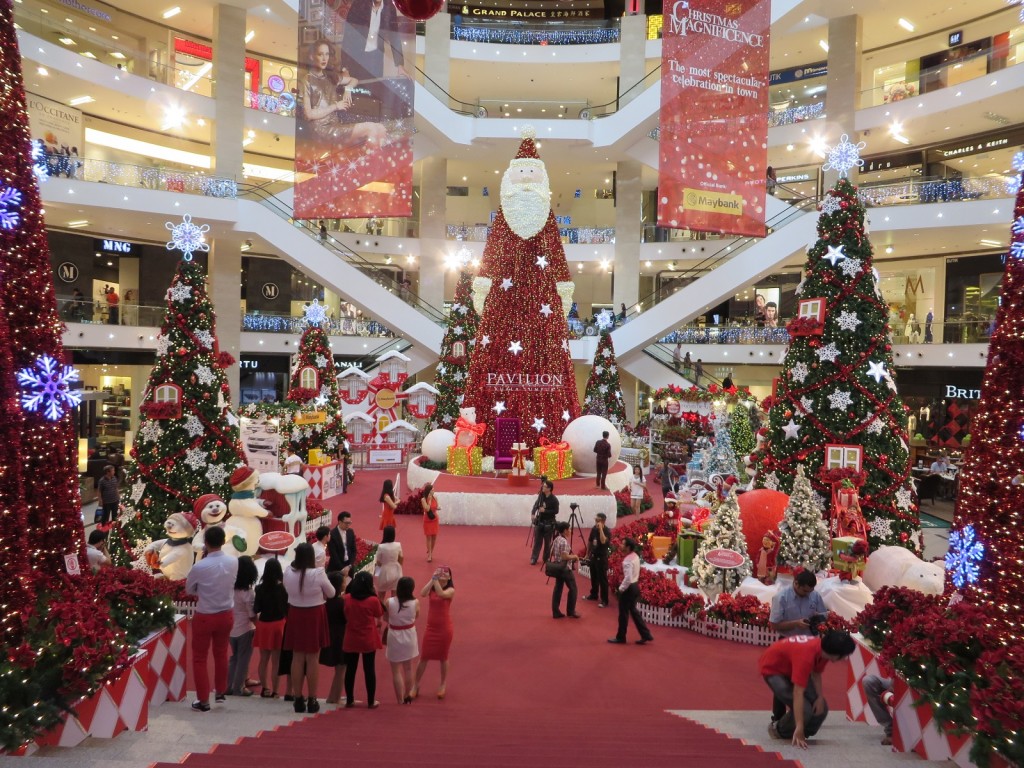 Overview of Christmas Magnificence at Pavilion KL from now till 4 Jan