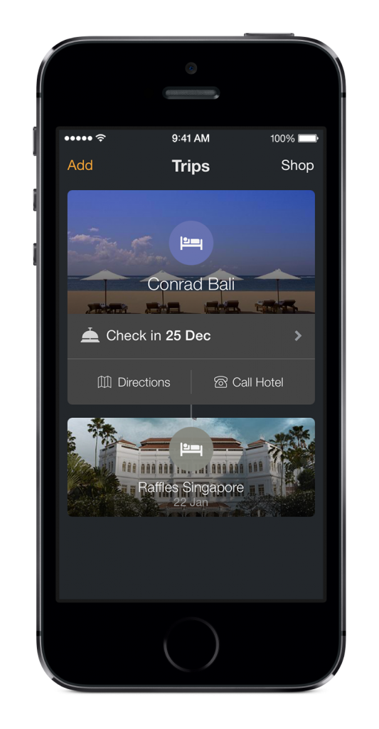 The Journey - keep track of your holiday & share your itinerary with loved ones
