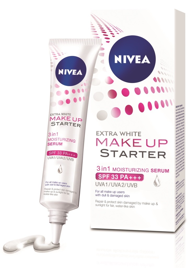 NIVEA Extra White Make Up Starter 3in1 Moisturizing Day Serum SPF33 PA+++