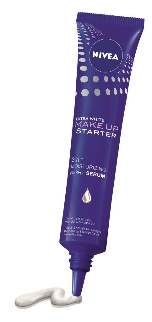 NIVEA Extra White Make Up Starter 3in1 Moisturizing Night Serum (1)