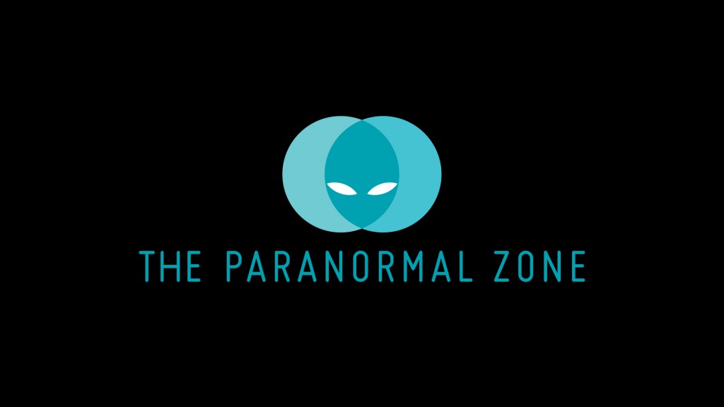 The Paranormal zone logo-black