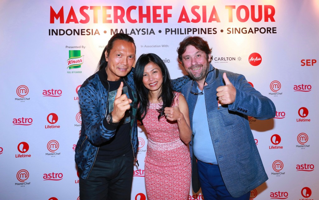 Juri MasterChef Asia: Susur Lee, Audra Morrice & Bruno Ménard