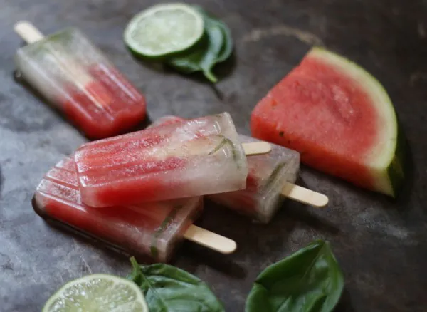 Basil-Watermelon-Lime-Popsicles