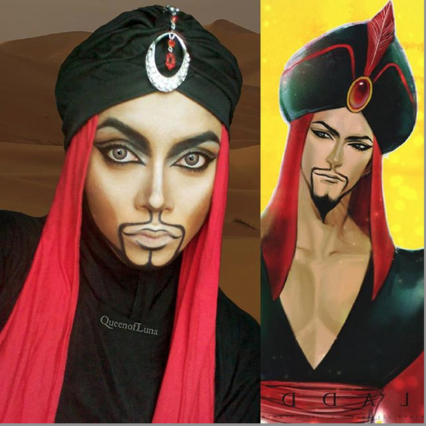 Watak Jafar, Aladdin. Foto - queenofluna