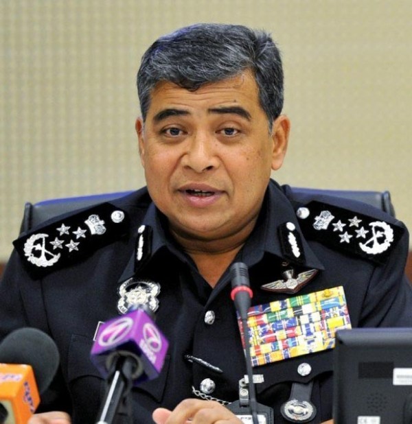 Ketua Polis Negara, Tan Sri Khalid Abu Bakar.