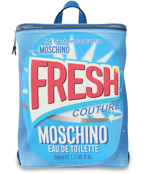 Moschino "Fresh Couture" Packaging Printed PVC. Foto - www.neimanmarcus.com