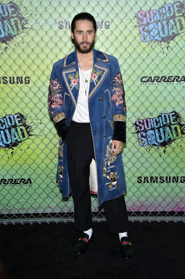 Jared Leto ketika majlis tayangan perdana filem Suicide Squad di New York, 1 Ogos lepas. Foto -Arkib Wanista