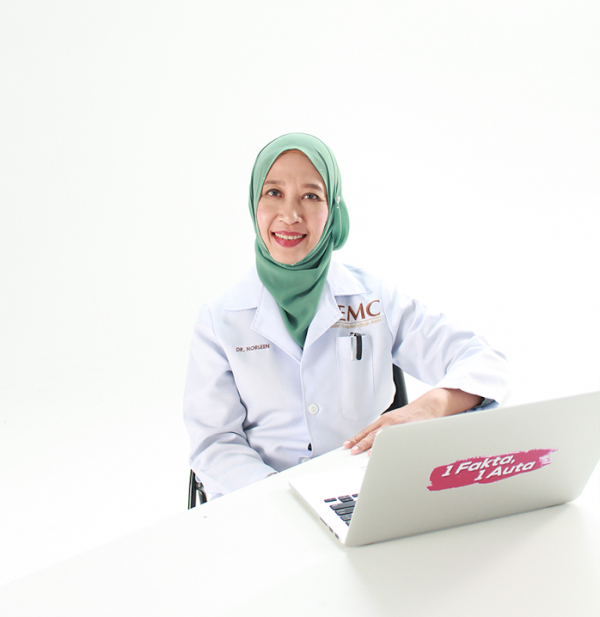 Dr Norleen Mohd Salleh, pakar sakit puan yang berpengalaman. Foto -Arkib Wanista