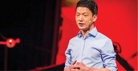Joseph Kim semasa di acara Ted Talks. Foto - google.com