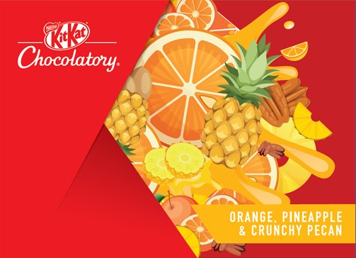 Kit Kat Orange Pineapple