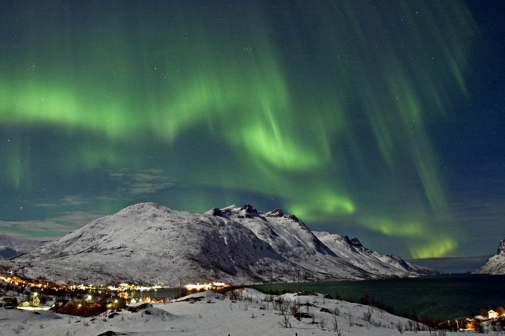 Gambar ini diambil di Tromso oleh jurugambar Bjorn Jorgensen. Foto - Fjord Travel Norway