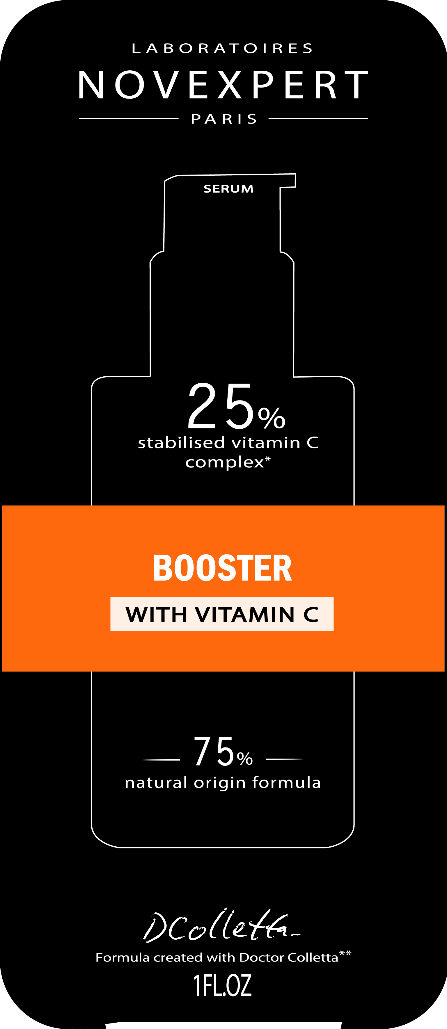 NOVEXPERT Booster Serum Vitamin C. Foto - arkib Wanista.com