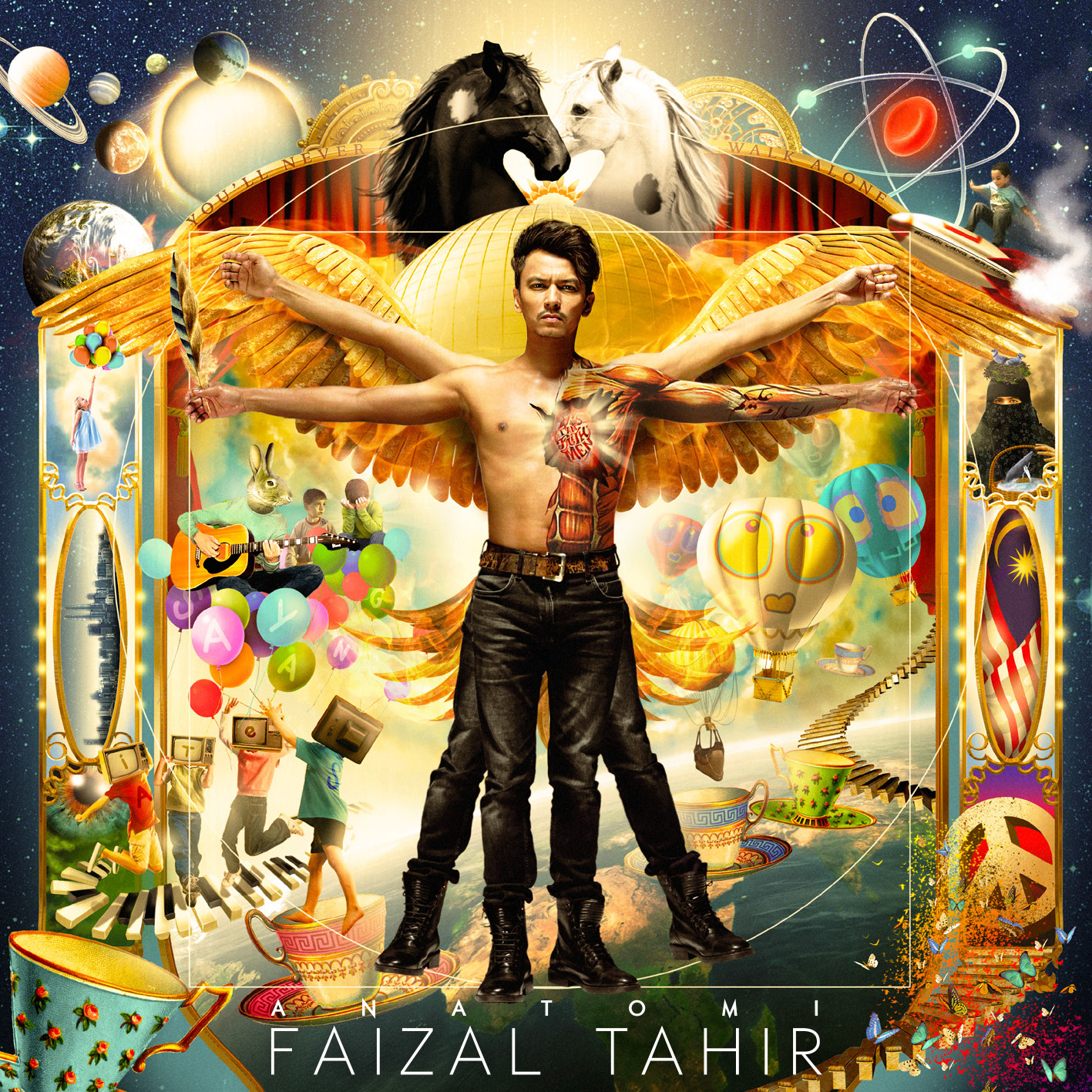 Album Faizal Tahir 'Anatomi'. Foto - arkib Wanista.com