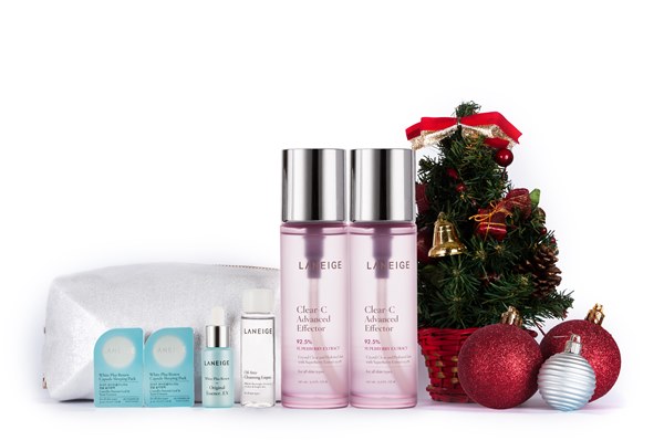 Laneige Bright and Clear Holiday Set. Foto - arkib Wanista.com