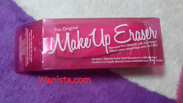 Makeup Eraser. Foto - arkib Wanista.com