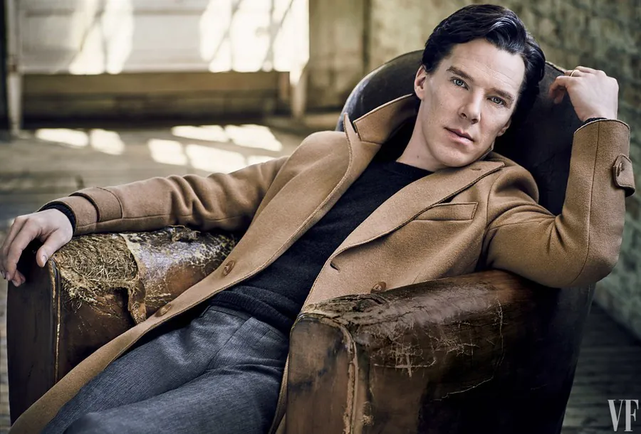 Benedict Cumberbatch didalam Vanity Fair isu November 2016. Foto - Vanity Fair