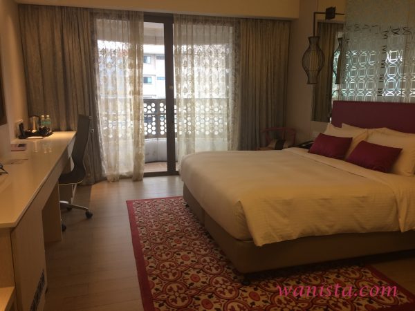 Jenis standard room di Village Hotel Katong. Foto - Arkib Wanista