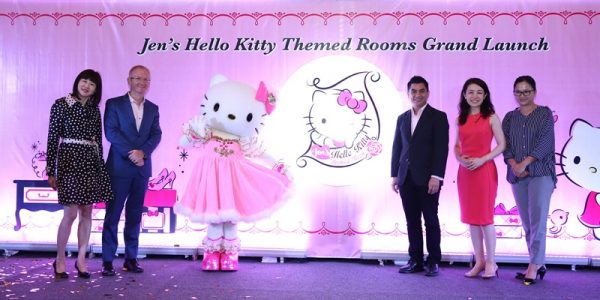 Sekitar majlis pelancaran Hello Kitty Themed Room di Hotel Jen Puteri Harbour. Foto -Arkib Wanista