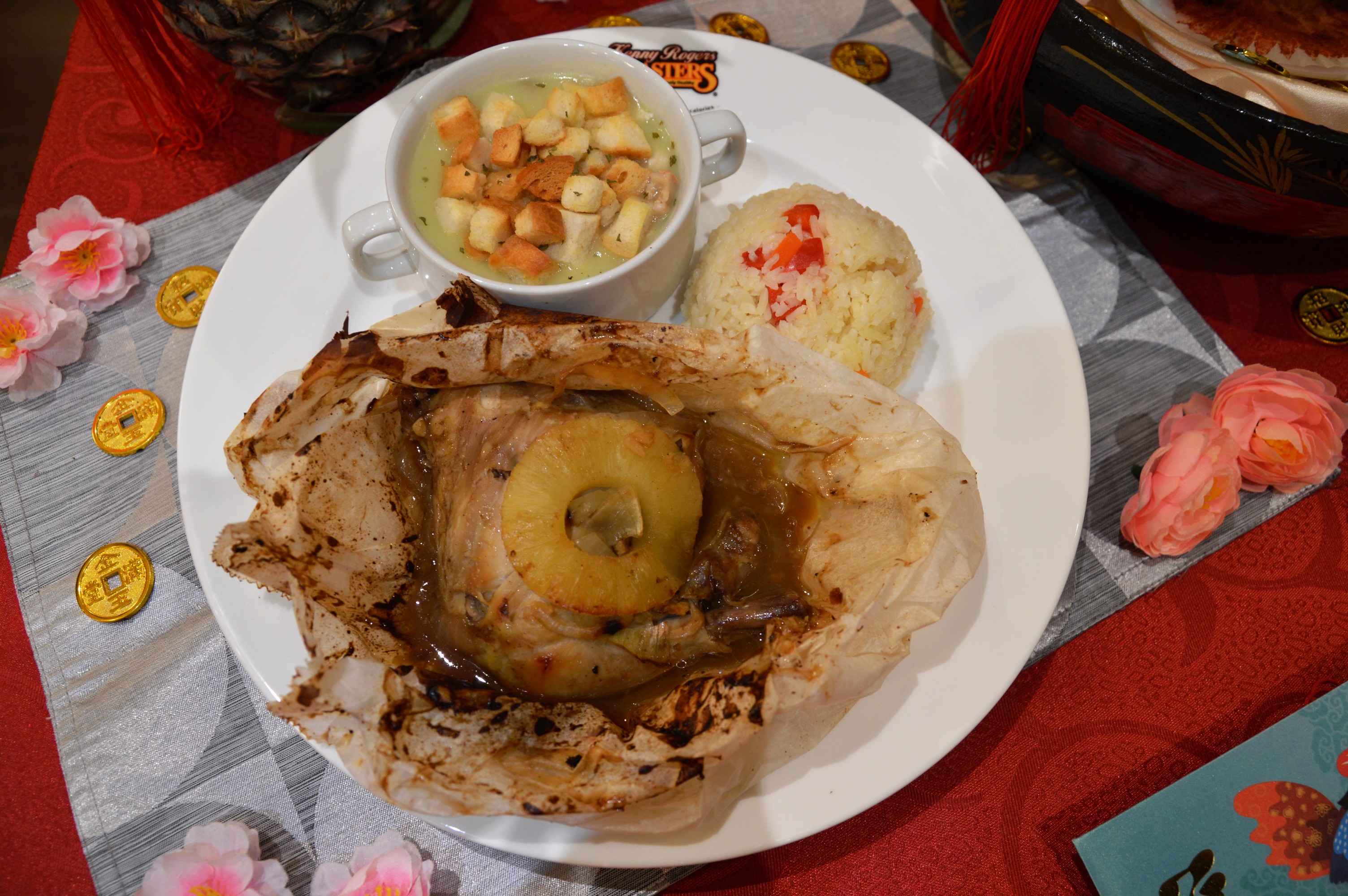 Golden Teriyaki Soup Meal. Foto - arkib Wanista.com