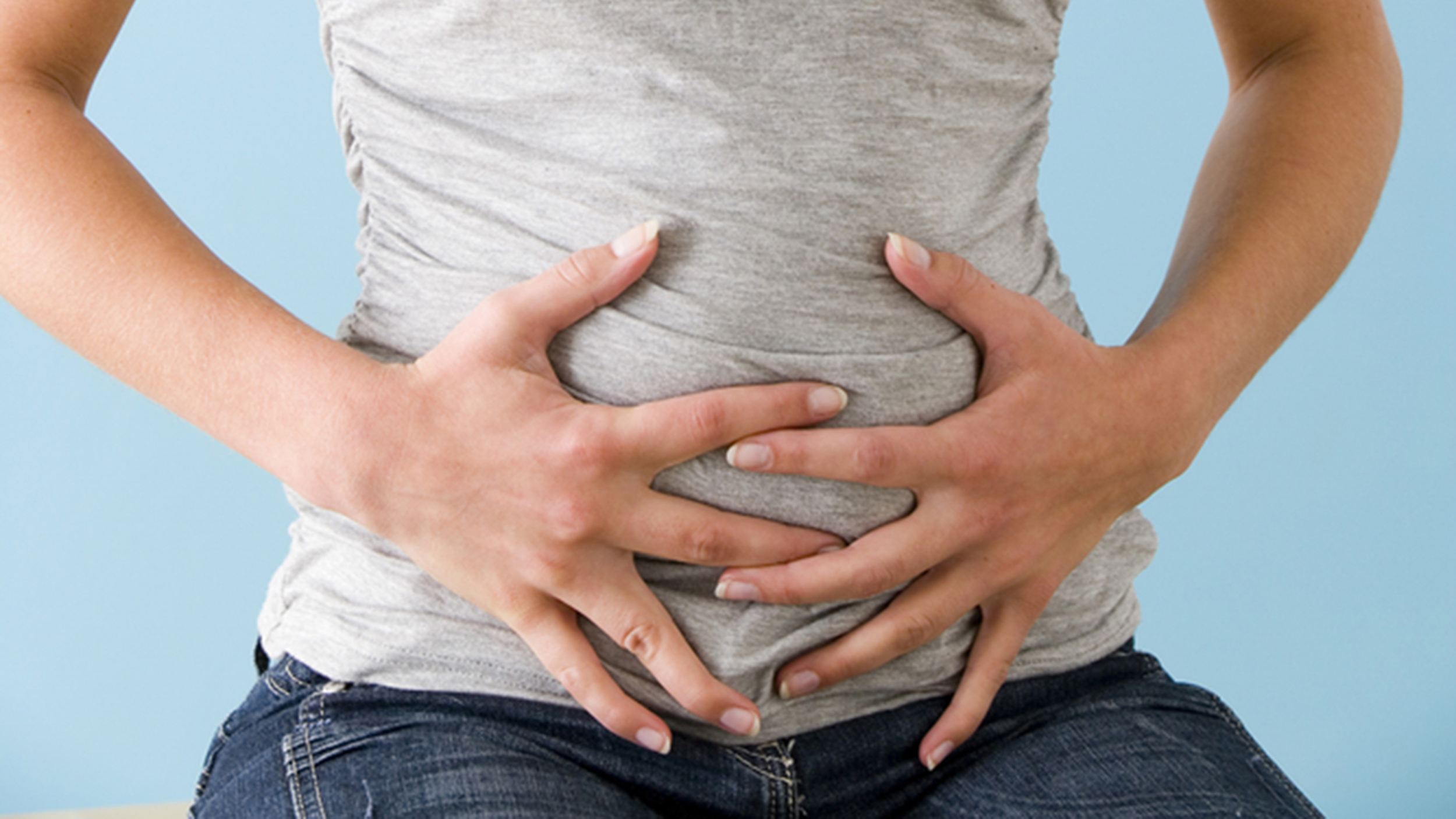 Abdominal Pain In A Woman; Shutterstock ID 167919227; PO: today