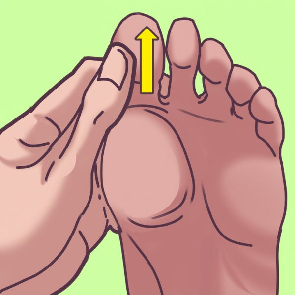 Cara urut tapak kaki
